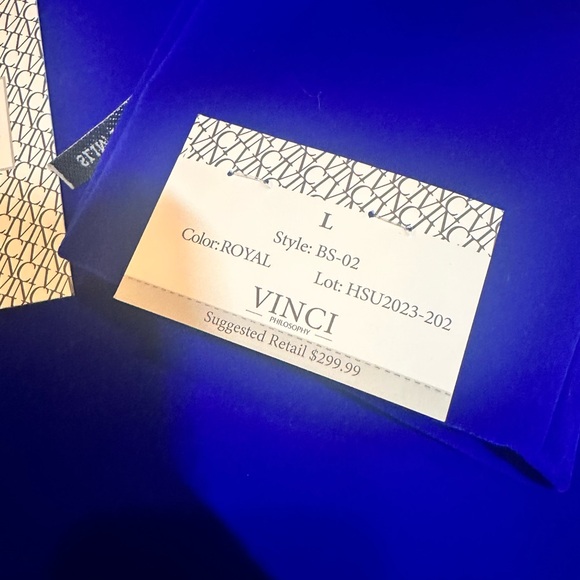 Men’s Royal Blue Velvet Jacket - Picture 5 of 8